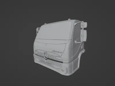 Mercedes-Benz Accelo 2025 3D print model