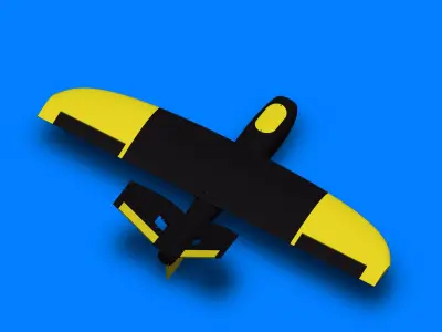 RC MINI FPV PLANE 3D print model