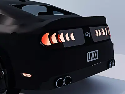Realistic Sport Car Wheel and Tire - PBR 3D model