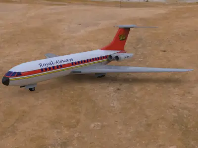 Vickers VC-10 3D model