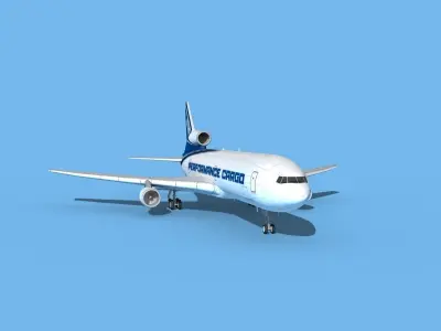 Lockheed L-1011 Perfomance Cargo 3D model