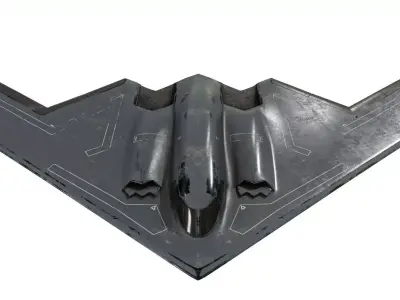 Northrop Grumman B-2 Spirit Low-poly 3D model