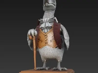 3D Printable Mr Dodo Figurine 3D model