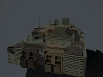 Leclerc renove Azur XLR  Low-poly 3D model