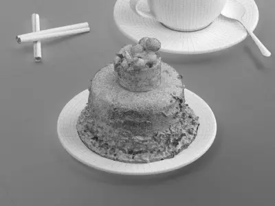 Dessert 0007 3D model