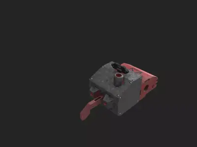 Device satelite generator vol2 Low-poly 3D model