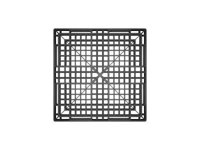 Plastic Pallet Low poly Low-poly 3D model