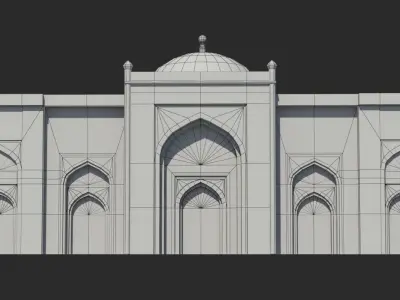 Arab x1 Low-poly 3D model