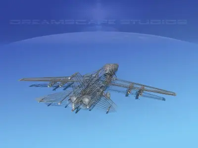 General Dynamics F-111 Aardvark V01 3D model