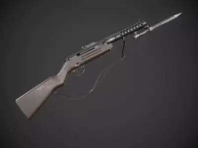 Schmeisser MP-28 Rifle AAA Game Ready Weapon FPS Asset Low-poly 3D model