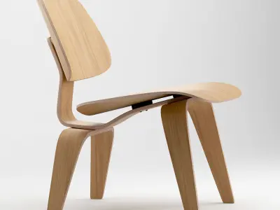 Eames Lounge Armchair Free 3D model