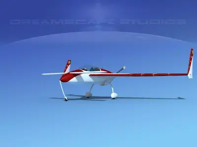 Rutan VariEze V11 3D model
