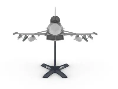 Eurofighter Typhoon 3D print model