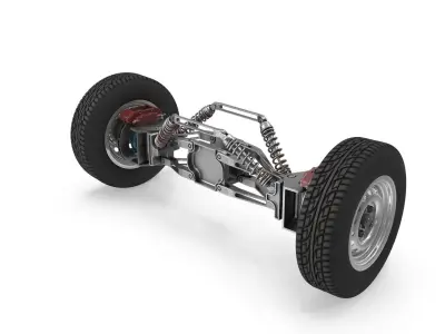 Suspension car 3D model