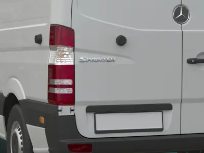 Mercedes-Benz Sprinter 2015 PanelVan L2H2 3D model