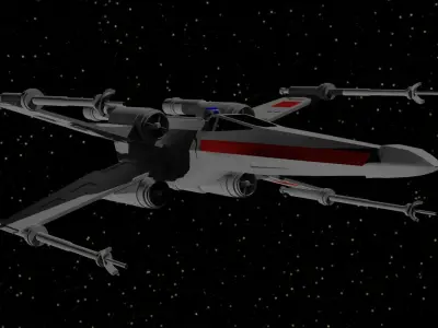 Star Wars - X Wing 3D model