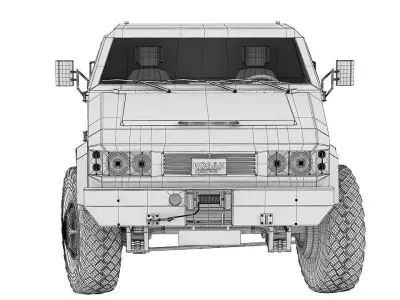 Cargo base vehicle 3D model