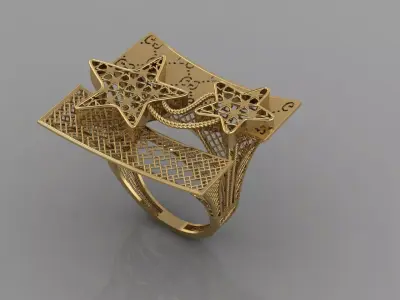 tutorial ring 3D print model