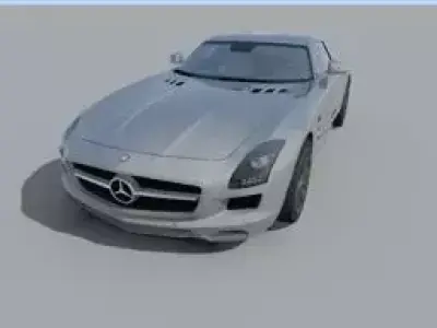 Mercedes SLS AMG Free 3D model