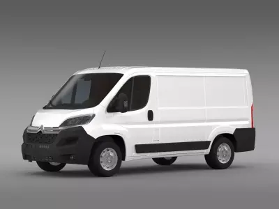 Citroen Relay Van L1H1 2017 3D model