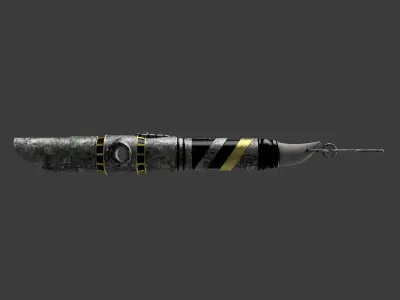 Darth Atrius Lightsaber - Var A - 3D printable 3D print model