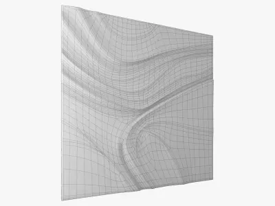 wave wall 9 3D model