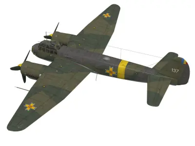 Junkers Ju 88 D-1 3D model