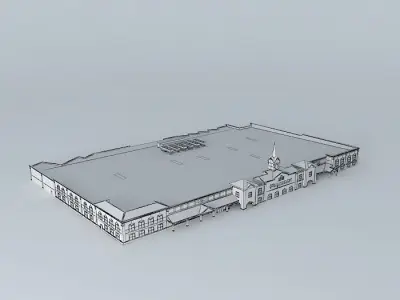 Wegmans Grocery Store Free 3D model