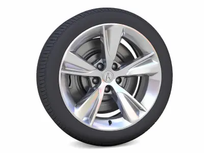 Acuras ILX Rim 3D Model Low-poly 3D model