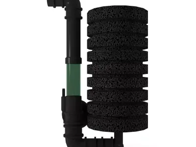 Airlift filter V2 3D model