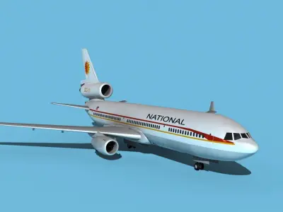 McDonnell Douglas MD-11 National 3D model