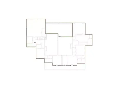 Simple Exterior Sketch by Interior - 4501-5000 SF - Xactimate 3D model