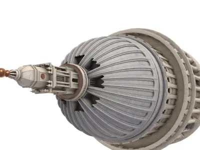 St Paul Cathedral 3D model