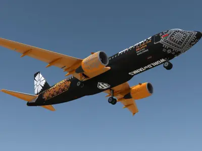 Airbus A320 Belavia 3D model