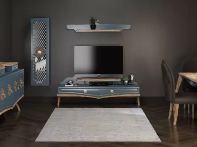 Prince dining room Free 3D model
