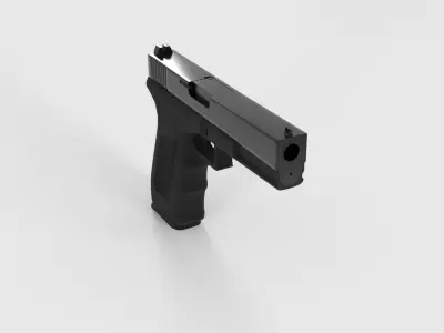 Glock 21 3D Model 3D model