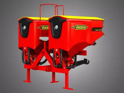 Vaederstad Pakti equipment 3D model