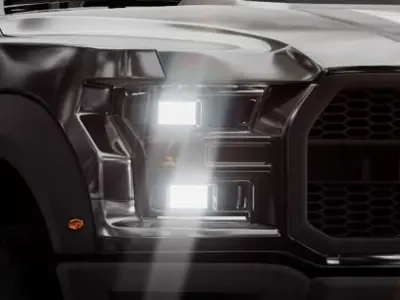 Photorealistic automotive lightbulb collection - item 026 3D model