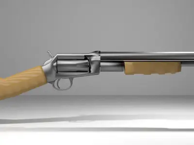 Revolver - Shortgun Type 2 3D model