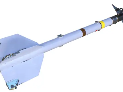AIM-9M Sidewinder 3D model