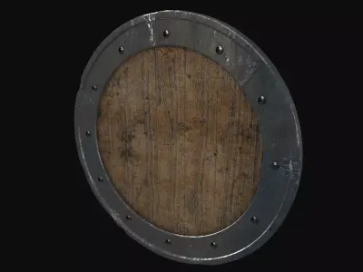 Medieval Shield 3D model