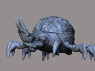 Monster egiptian beetle 3D model