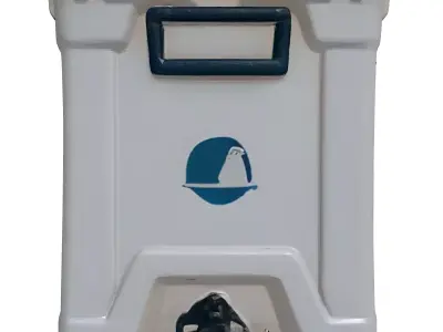 Camping Cooler Ice Chest Box 3D model