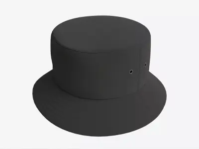Bucket Hat Casual 01 3D model