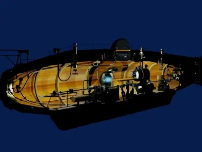 Ictineo full model 3D model