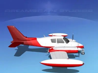 Cessna 310 V14 3D model