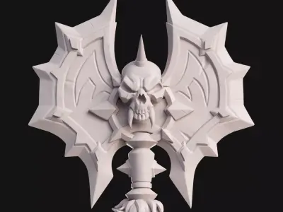 World of Warcraft - Battle For Azeroth Weapon 75mm for 3d print 3D print model