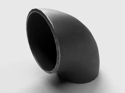 Elbow Pipe Short Radius 6 inches 3D model