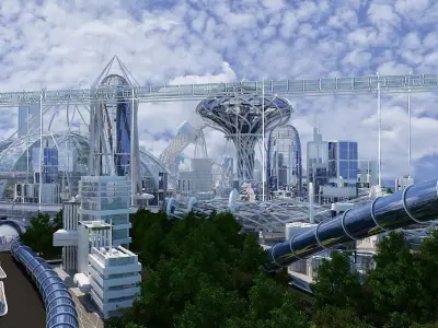 Future City 2018 V 2 3D model