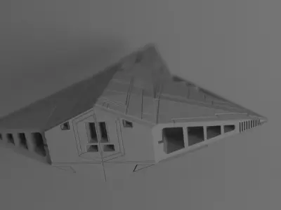 Free Spaceship Free 3D model